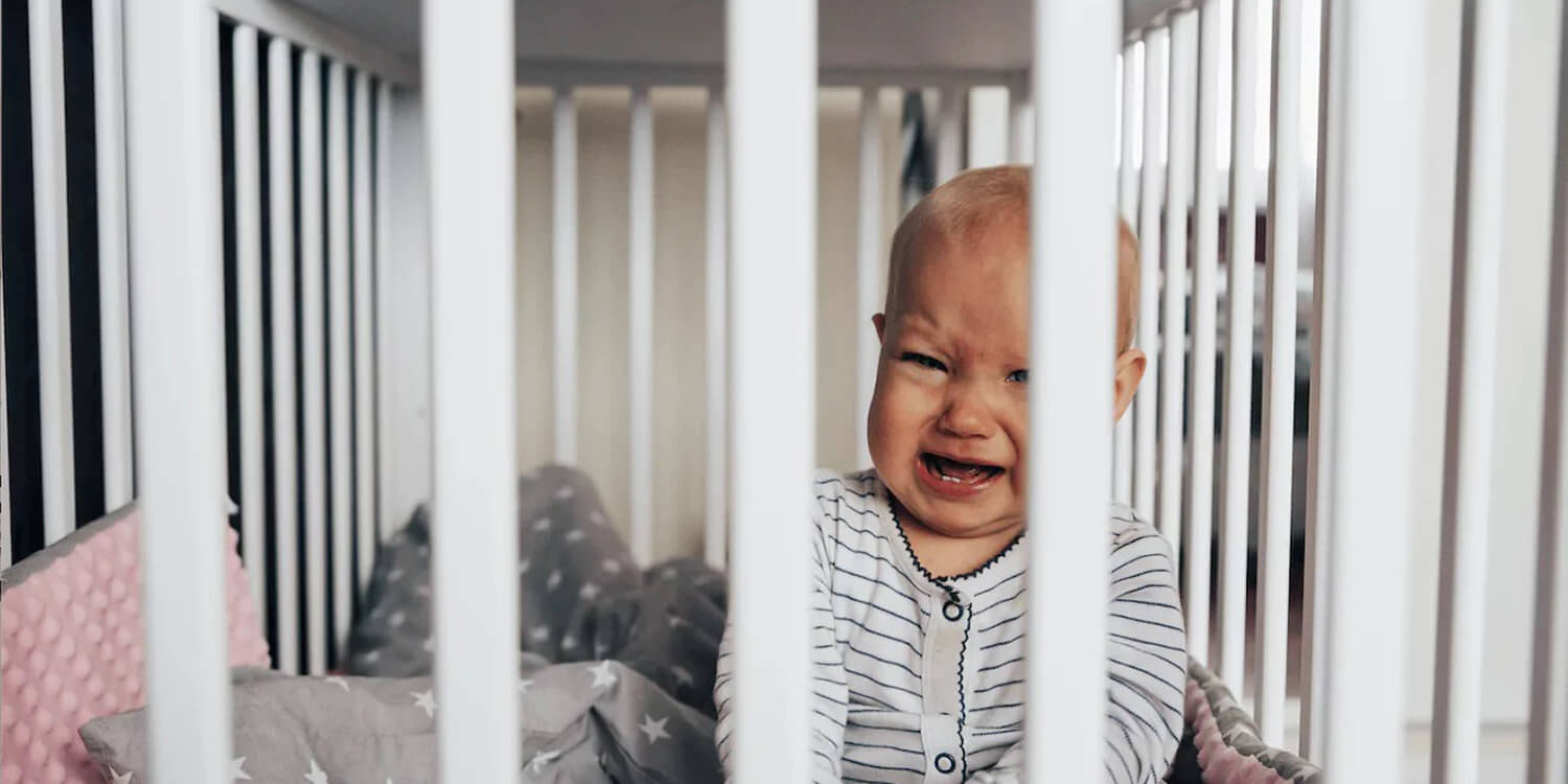 crying baby self soothing nighttime routine