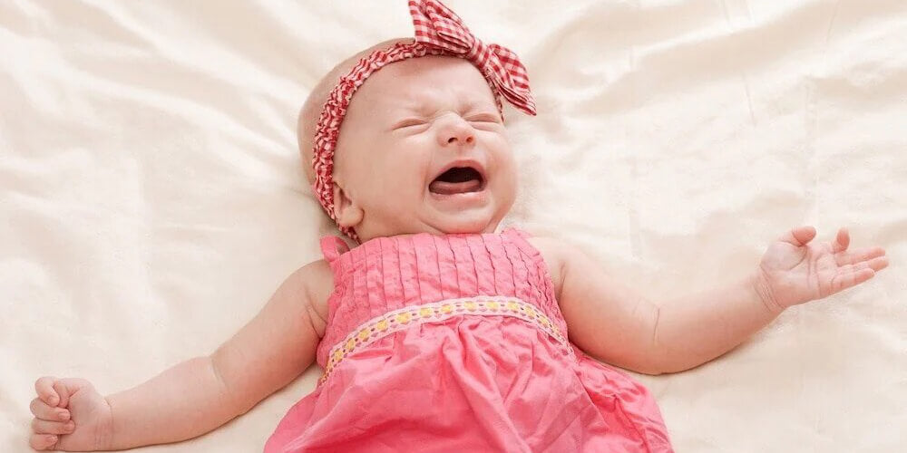 crying baby overtired