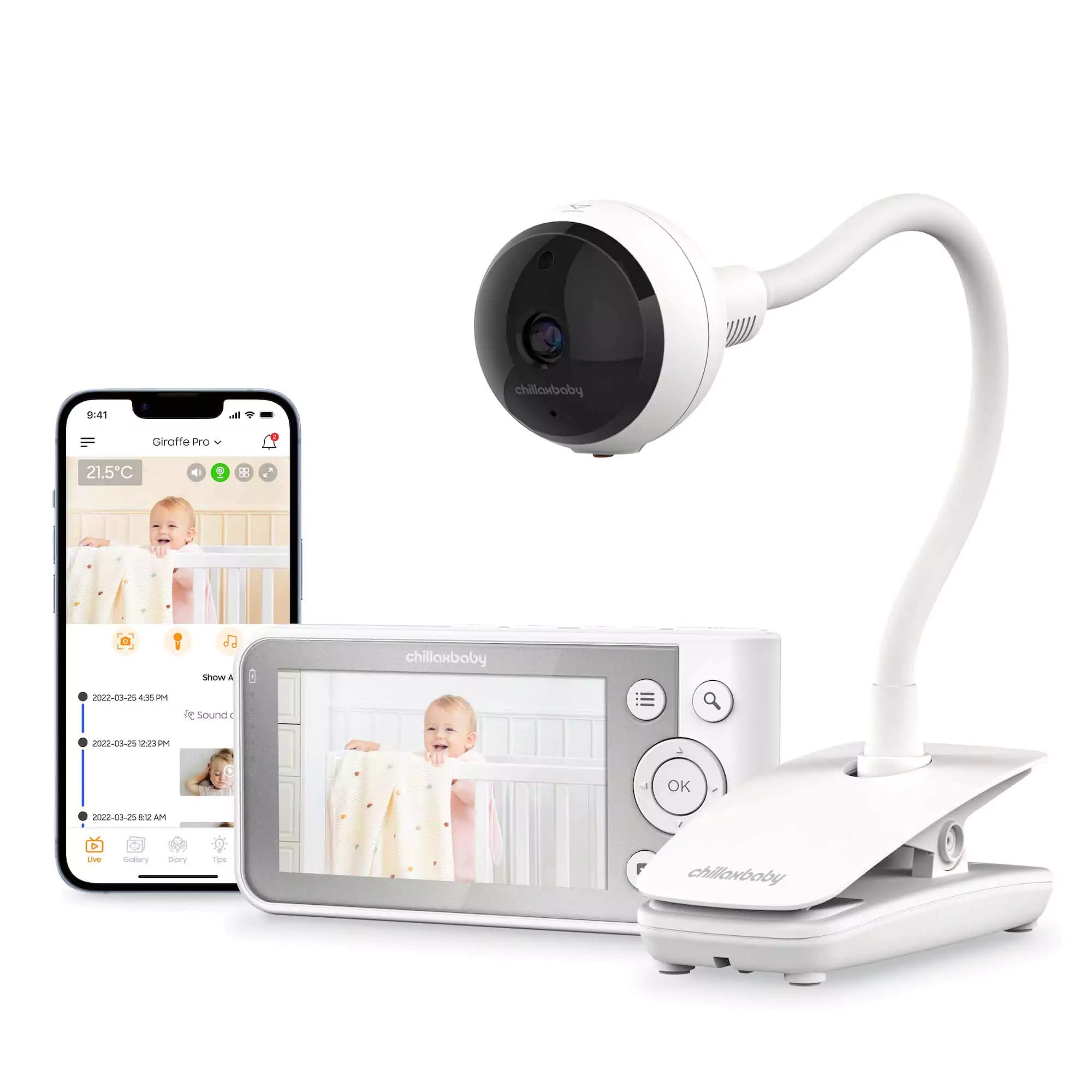 Motorola baby best sale monitor switch camera