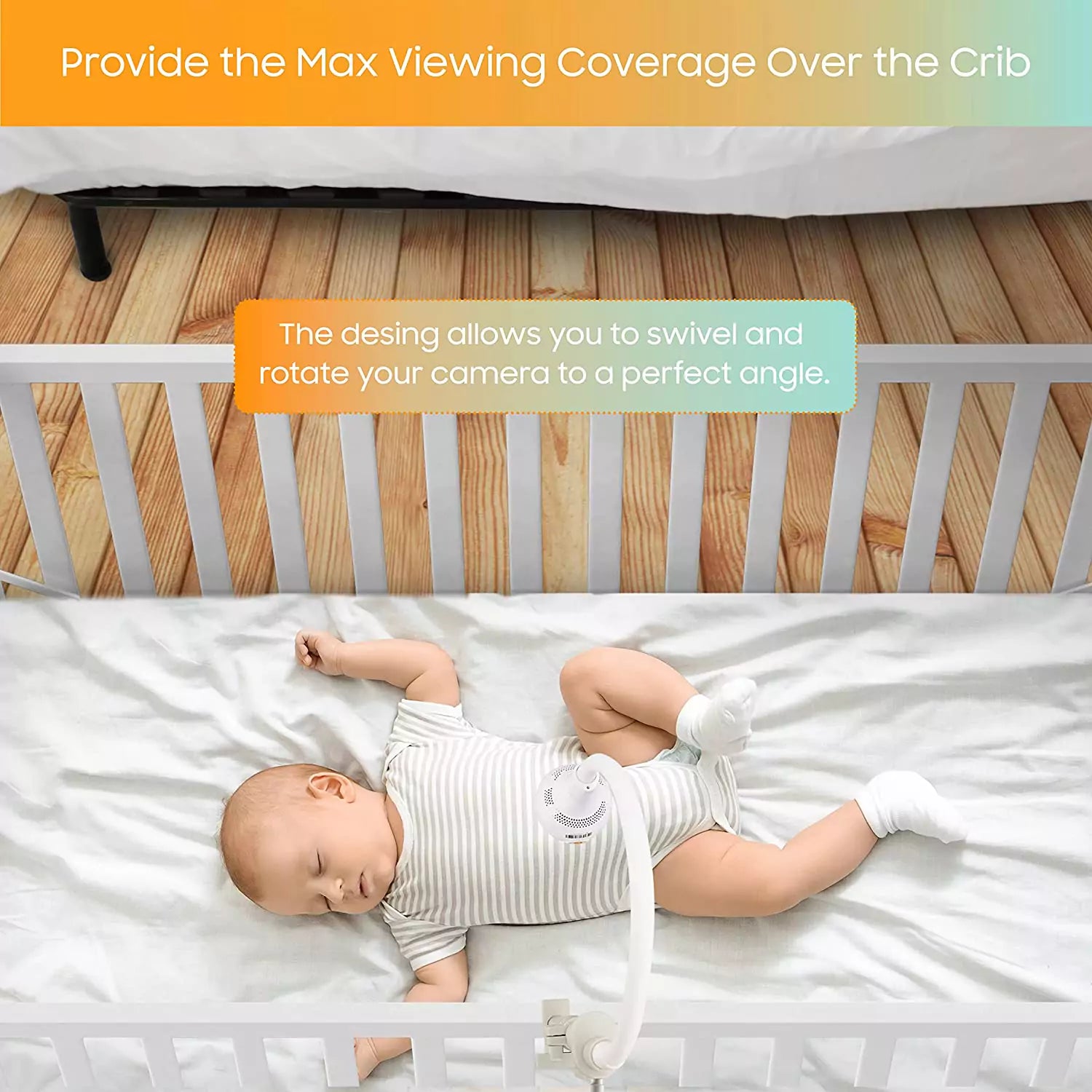 Universal Crib Mount Baby Camera Holder