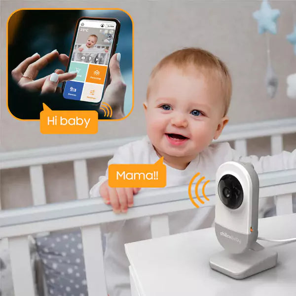 two way talk with monitor and app chillax daily baby