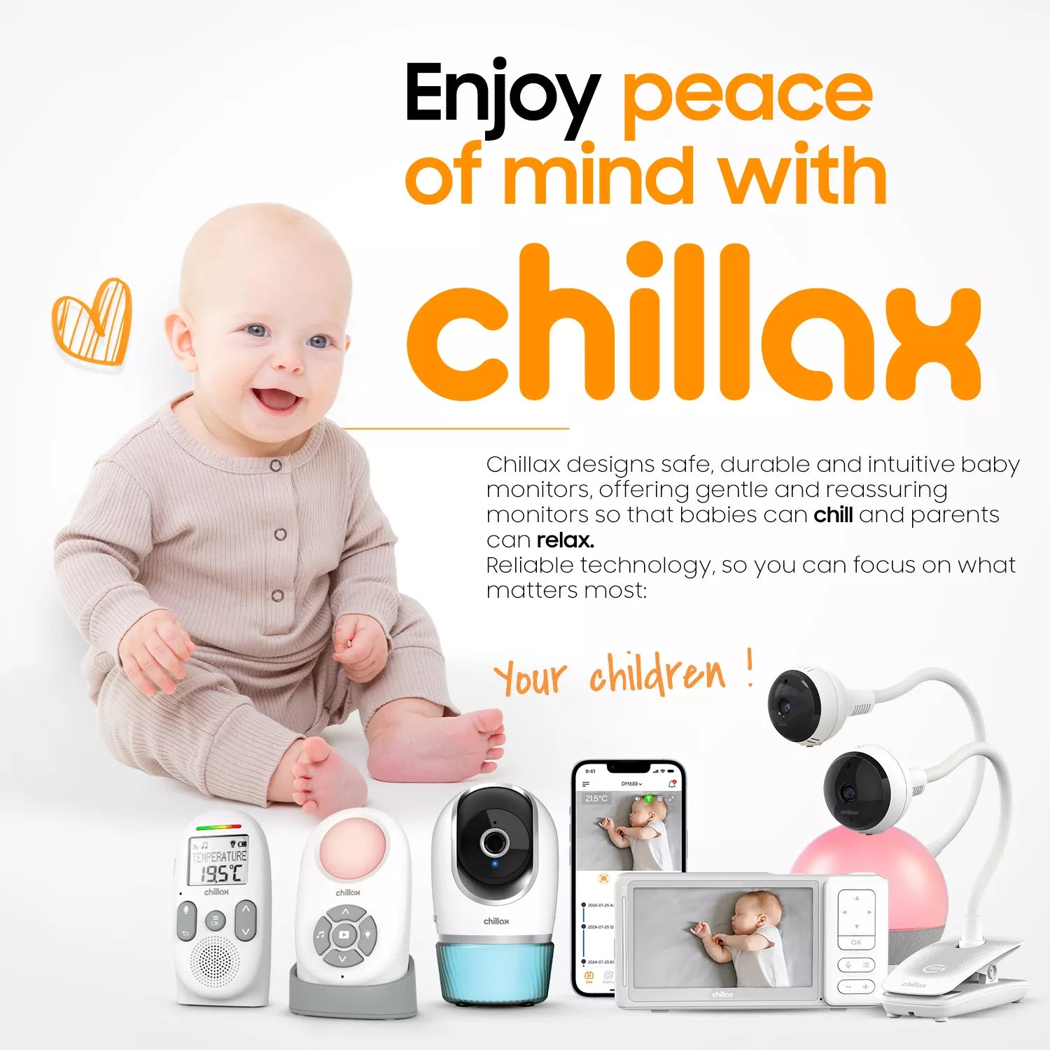 DM560 Baby Camera 2K QHD